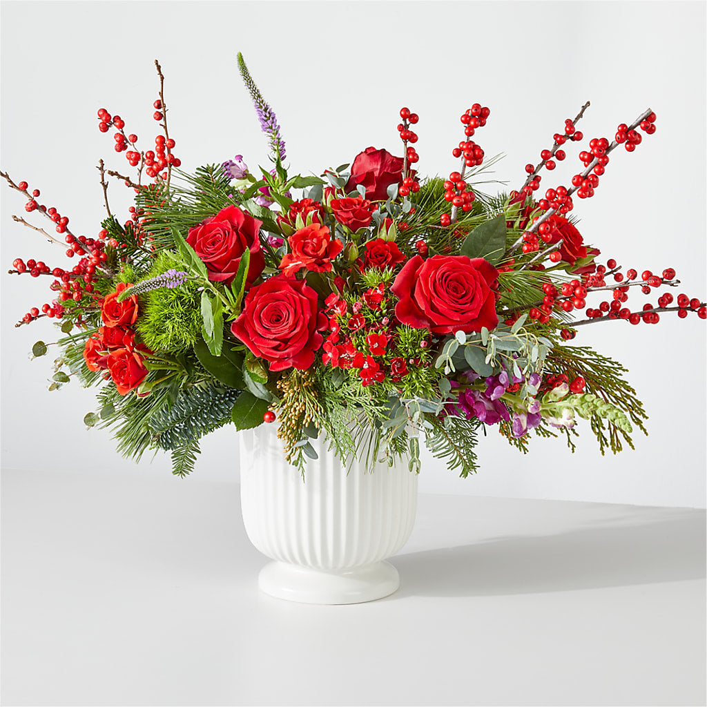 Big Red Bow Bouquet – Haggen, Bellingham WA