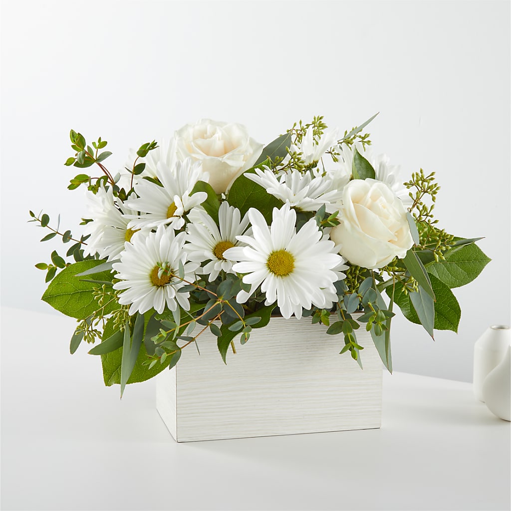Fresh Linen Box Bouquet – Haggen, Bellingham WA