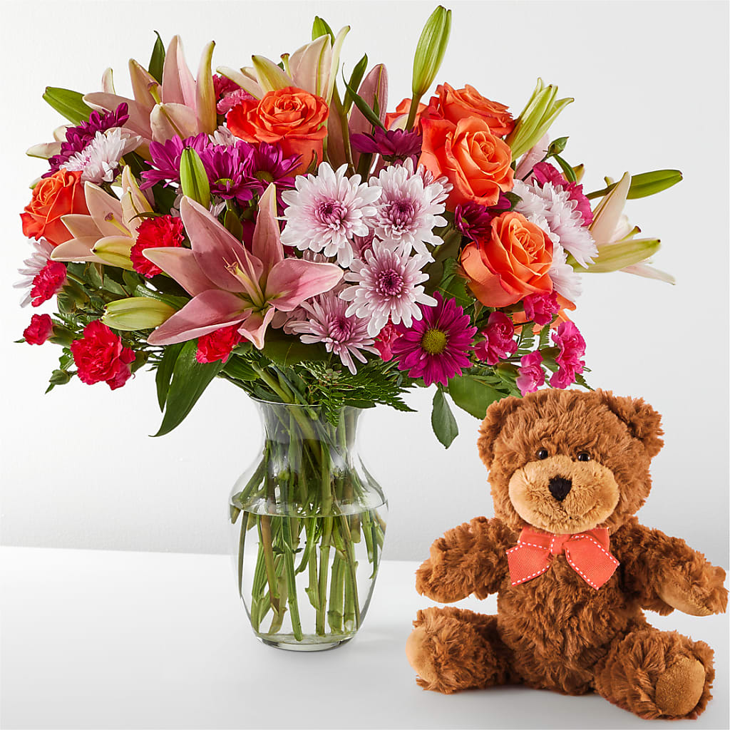 Here's Looking at You Bouquet & Bear Set – Haggen, Bellingham WA