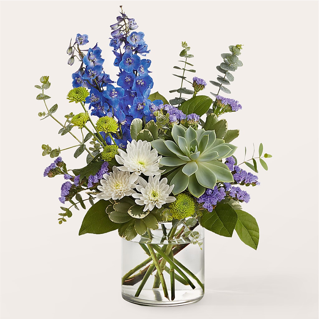 Cerulean Waves Bouquet – Haggen, Bellingham WA
