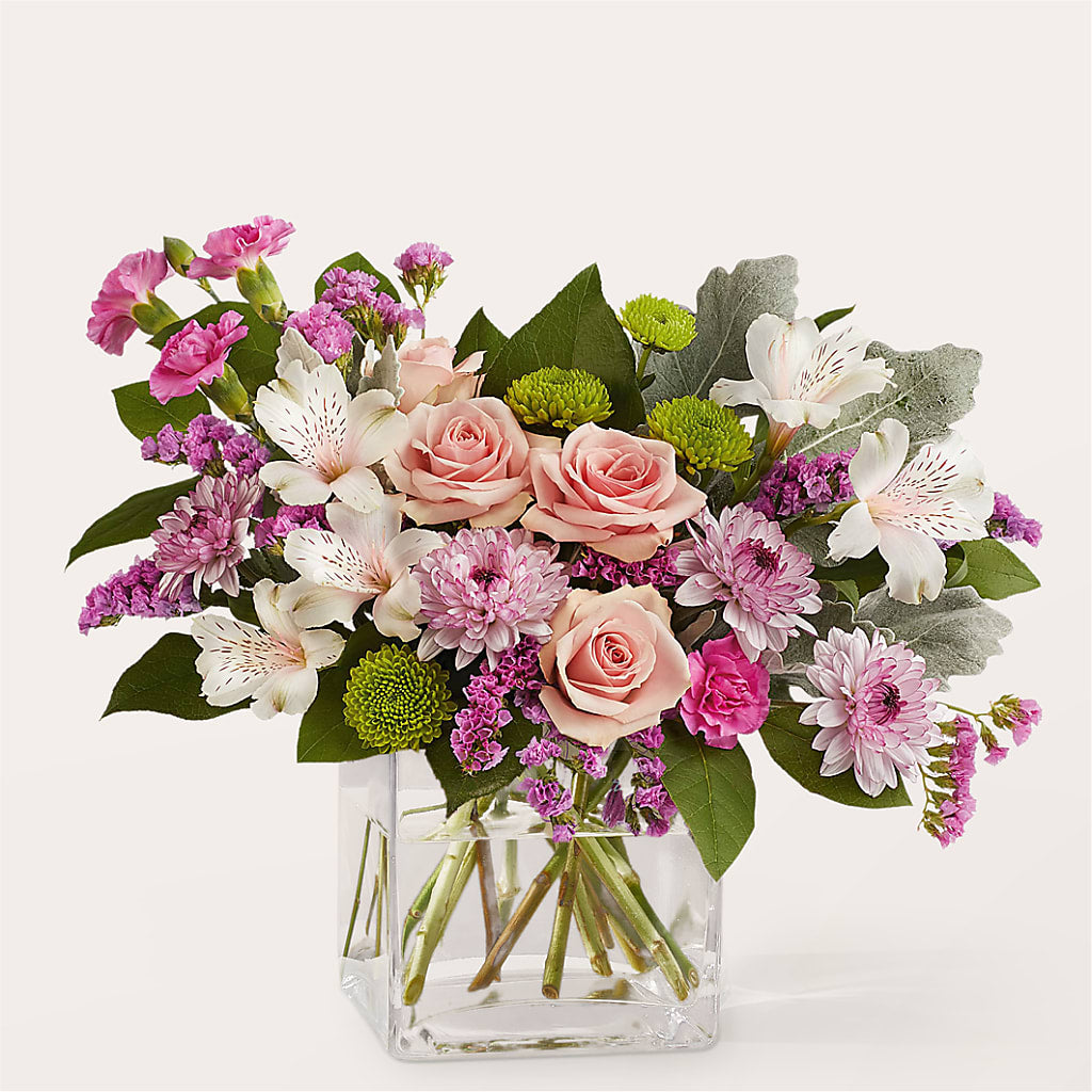 Pink Suede Bouquet – Haggen, Bellingham WA