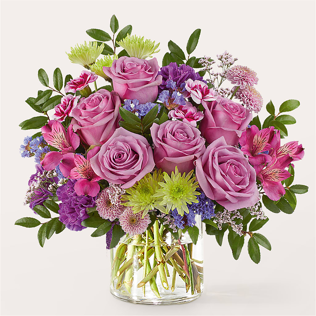 Glass Half Full Bouquet – Haggen, Bellingham WA