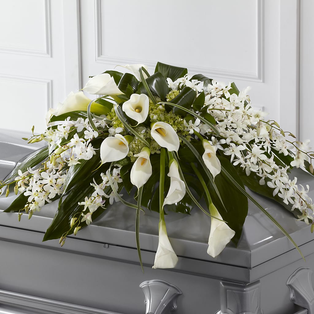 Angel Wings Casket Spray – Haggen, Bellingham WA