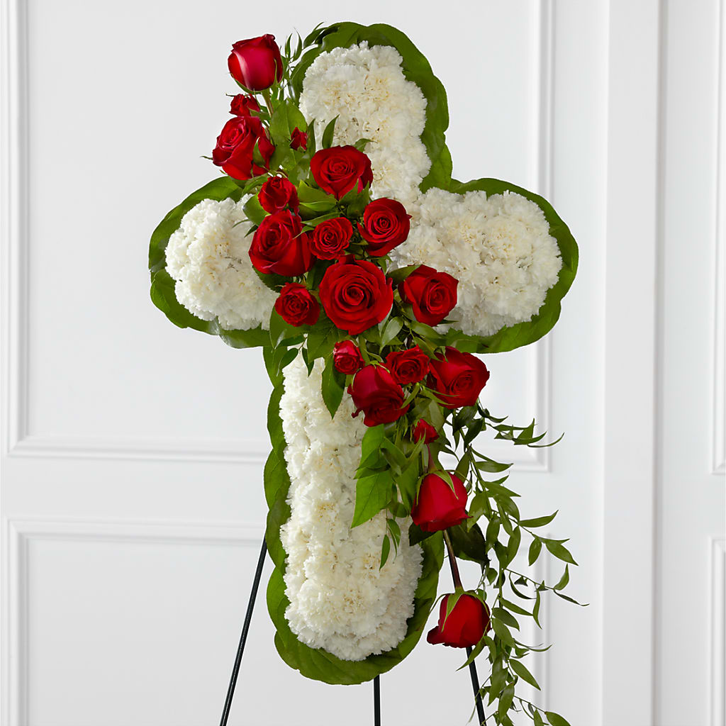 Floral Cross Easel – Haggen, Bellingham WA