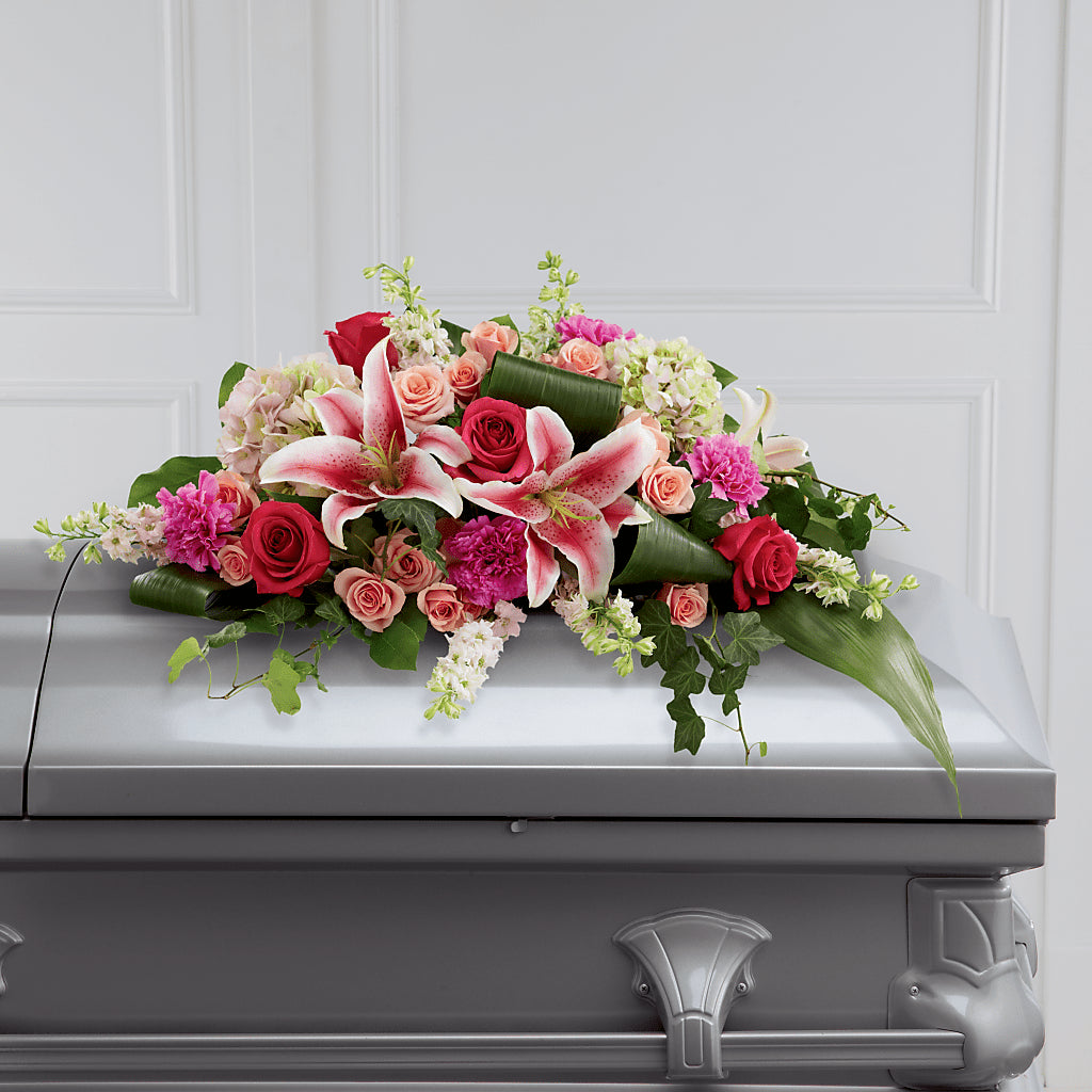 Splendid Grace Casket Spray – Haggen, Bellingham WA