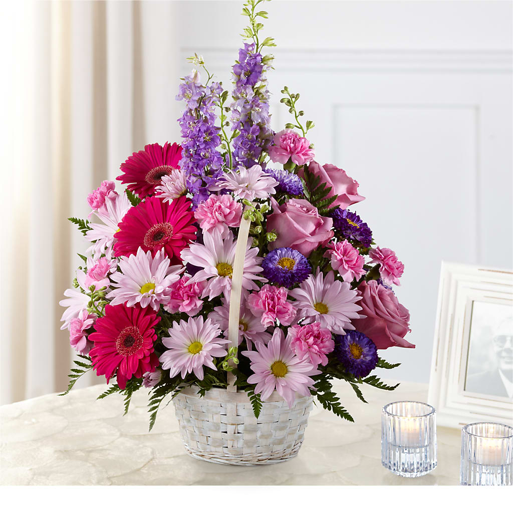 Pastel Peace Basket – Haggen, Bellingham WA