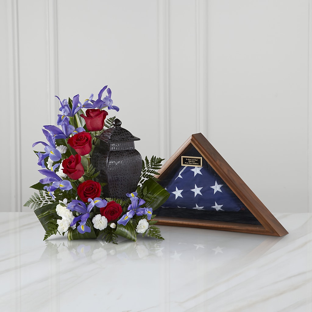 Patriotic Tribute Arrangement – Haggen, Bellingham WA