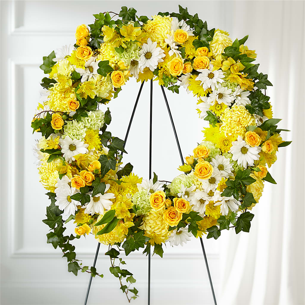 Golden Remembrance Wreath – Haggen, Bellingham WA