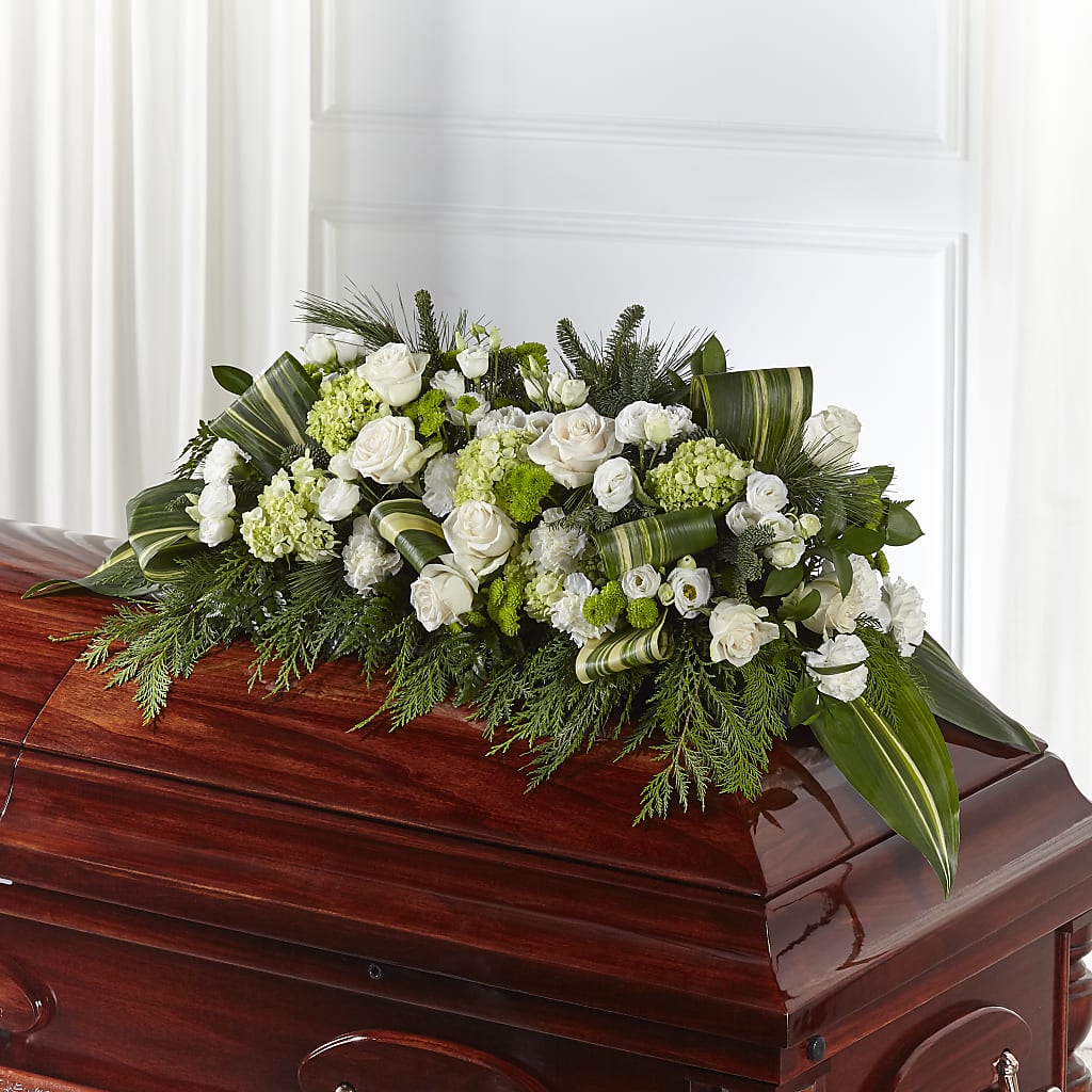 Hopeful Gesture Casket Spray – Haggen, Bellingham WA