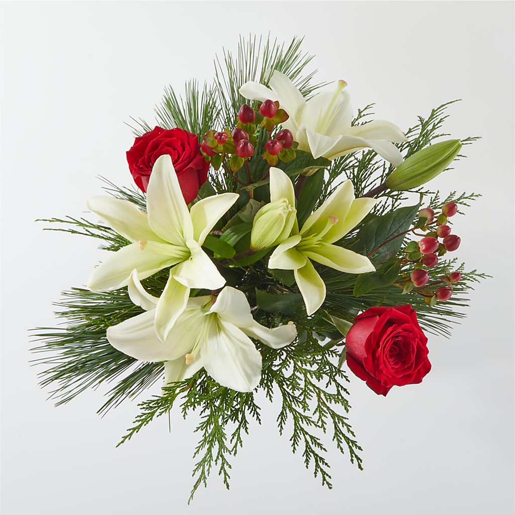 Evergreen Delight Bouquet & Happy Birthday Topper – Haggen, Bellingham WA