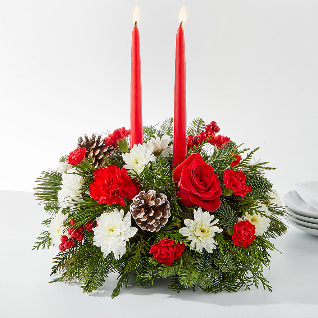 Holiday Soiree Centerpiece – Haggen, Bellingham WA