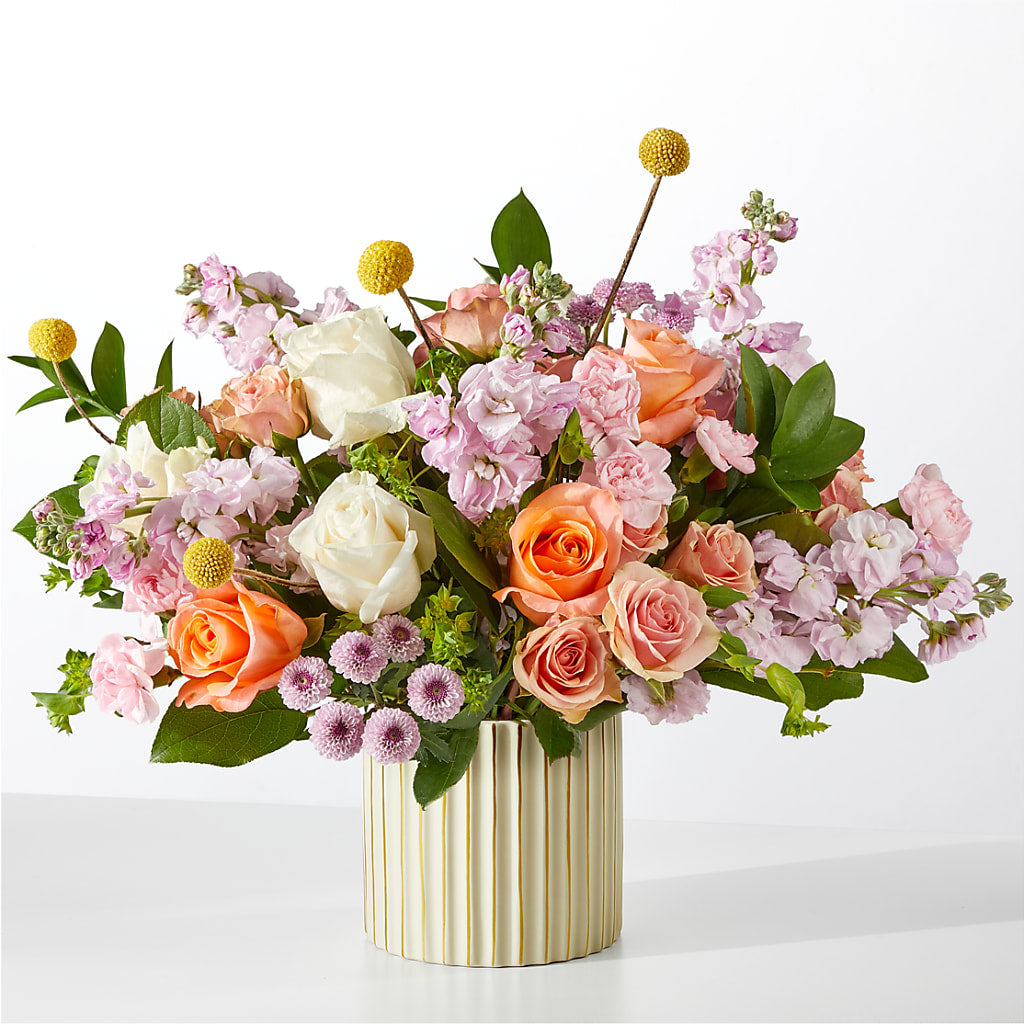 French Market Bouquet with Ivory Vase – Haggen, Bellingham WA