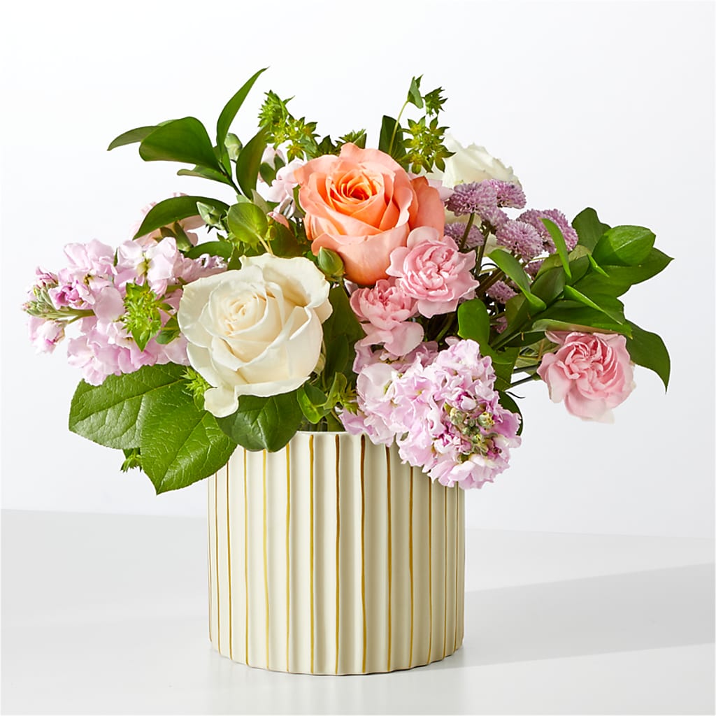 French Market Bouquet with Ivory Vase – Haggen, Bellingham WA