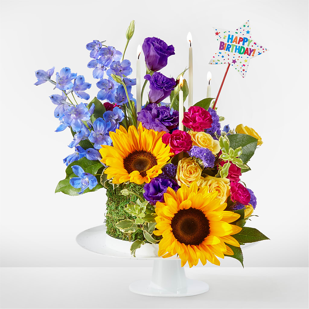Star of the Day Floral Cake – Haggen, Bellingham WA