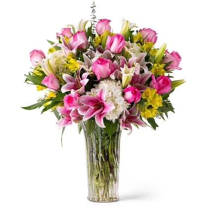 Lux Unforgettable Pink Arrangement –  Haggen, Bellingham WA