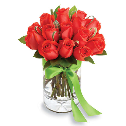 Chic Rose Arrangement Orange –  Haggen, Bellingham WA