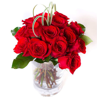 Chic Rose Arrangement Red –  Haggen, Bellingham WA