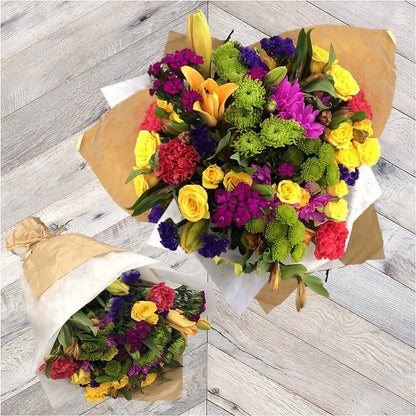 La Buena Vida Wrapped Bouquet –  Haggen, Bellingham WA