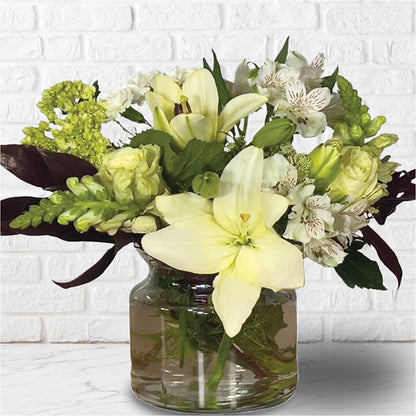 White Elegance Arrangement –  Haggen, Bellingham WA