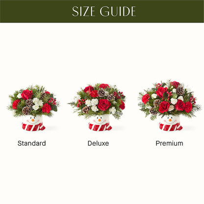 Jolly Snowman Bouquet –  Haggen, Bellingham WA