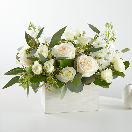 Fresh Linen Box Bouquet –  Haggen, Bellingham WA