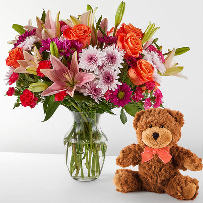 Here's Looking at You Bouquet & Bear Set –  Haggen, Bellingham WA