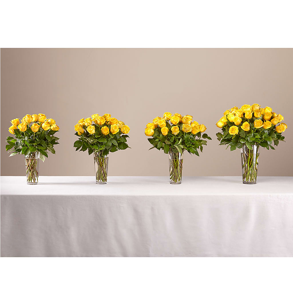 Long Stem Yellow Rose Bouquet –  Haggen, Bellingham WA