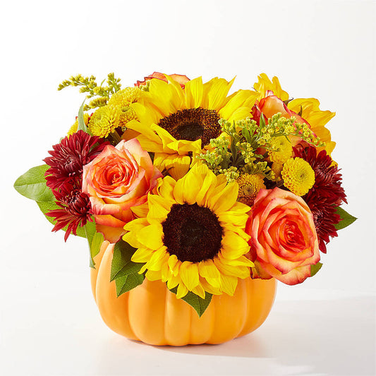 Golden Gourd Pumpkin Bouquet –  Haggen, Bellingham WA