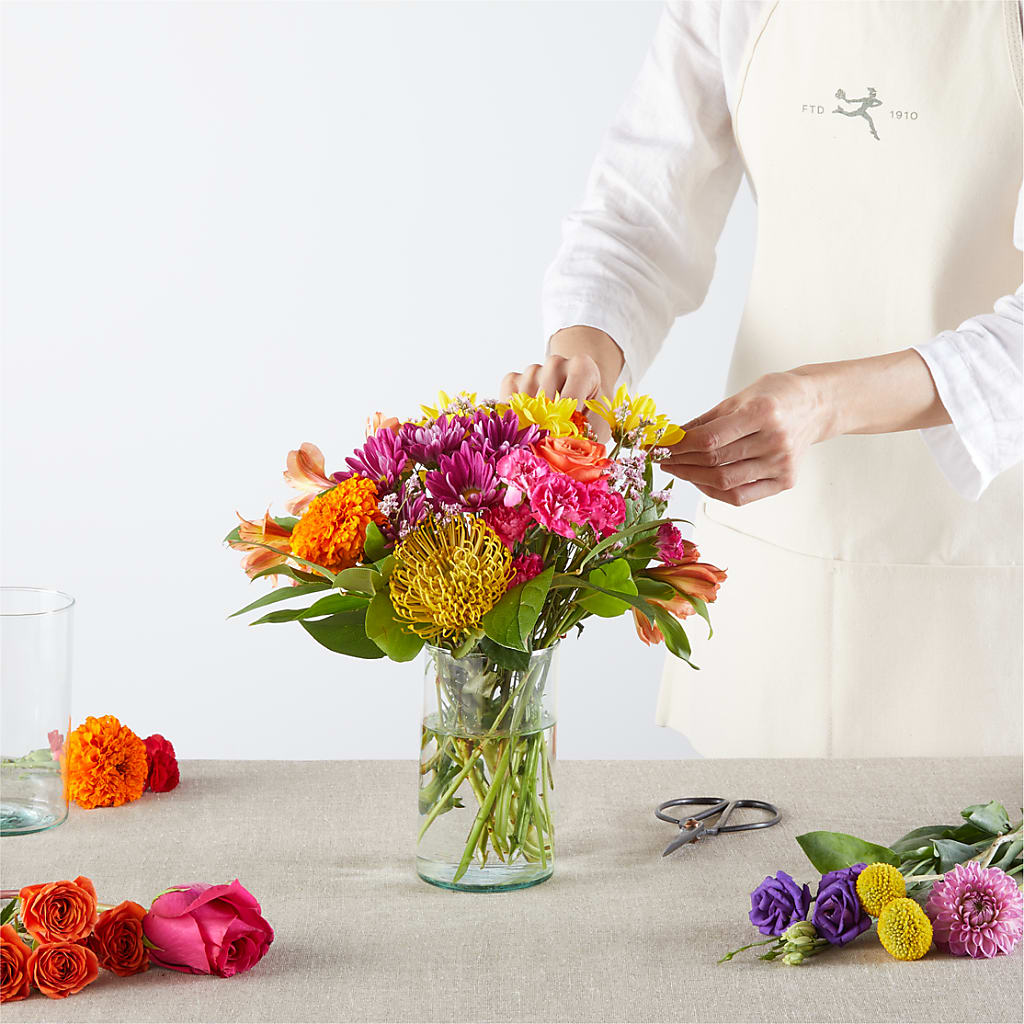 Feast of Color – A Florist Original –  Haggen, Bellingham WA