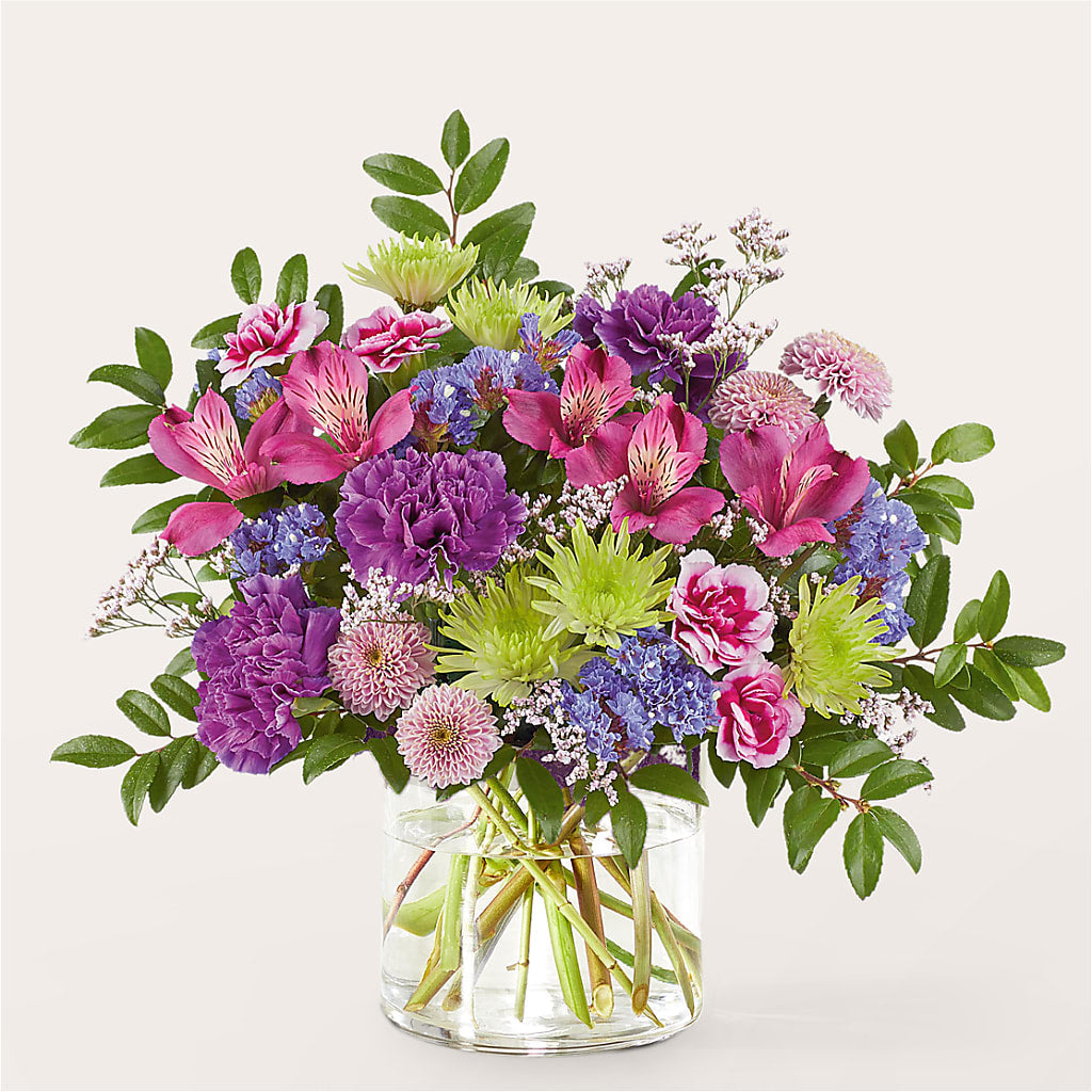 Glass Half Full Bouquet –  Haggen, Bellingham WA