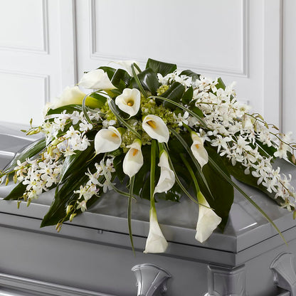 Angel Wings Casket Spray –  Haggen, Bellingham WA