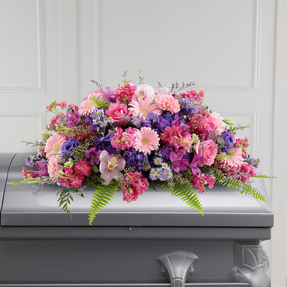 Glorious Garden Casket Spray –  Haggen, Bellingham WA