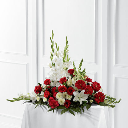 Crimson & White Arrangement –  Haggen, Bellingham WA