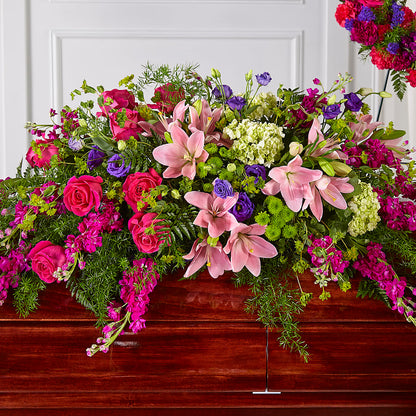 Radiant Tribute Casket Spray –  Haggen, Bellingham WA