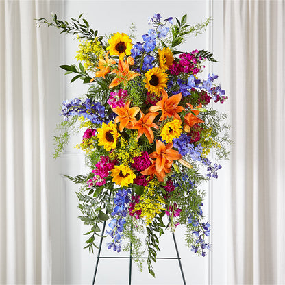 Sunlit Memories Standing Spray (Standard) –  Haggen, Bellingham WA
