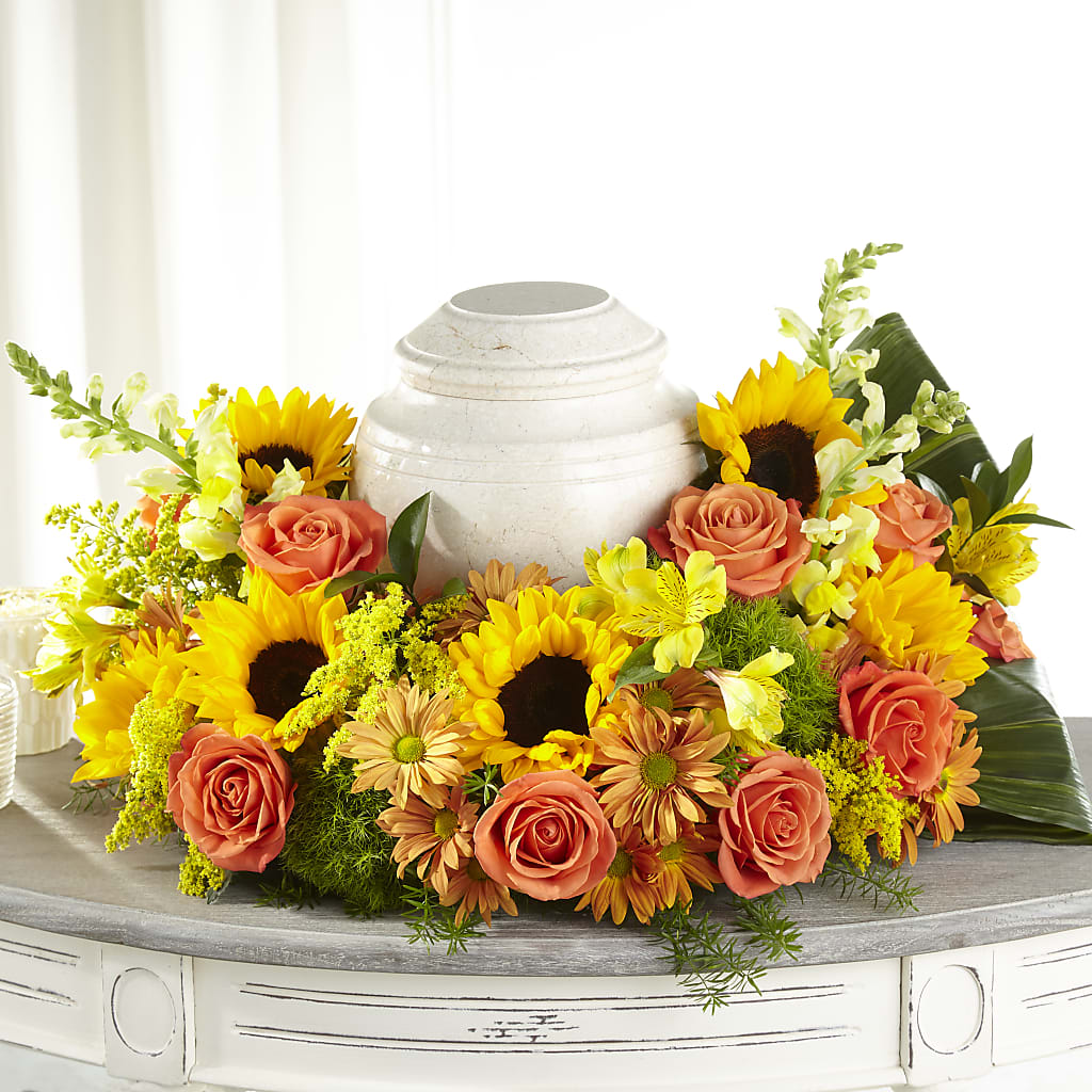 Faithful Sunflower Cremation Adornment –  Haggen, Bellingham WA