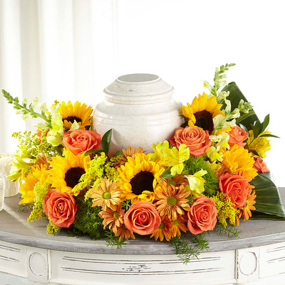 Faithful Sunflower Cremation Adornment –  Haggen, Bellingham WA