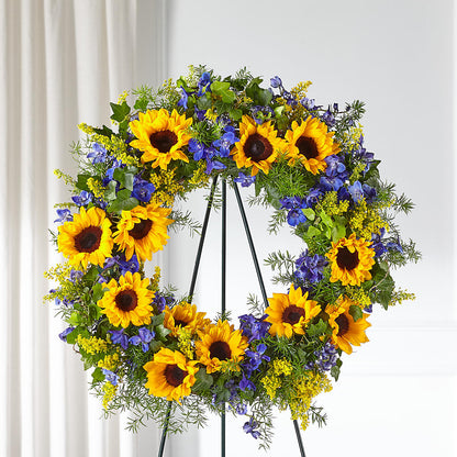 Bright Rays Wreath –  Haggen, Bellingham WA