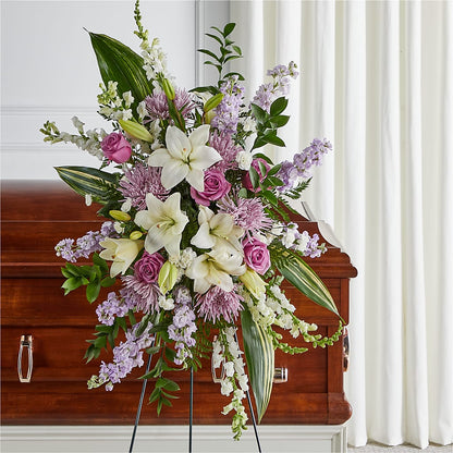 Grateful Hearts Standing Spray –  Haggen, Bellingham WA