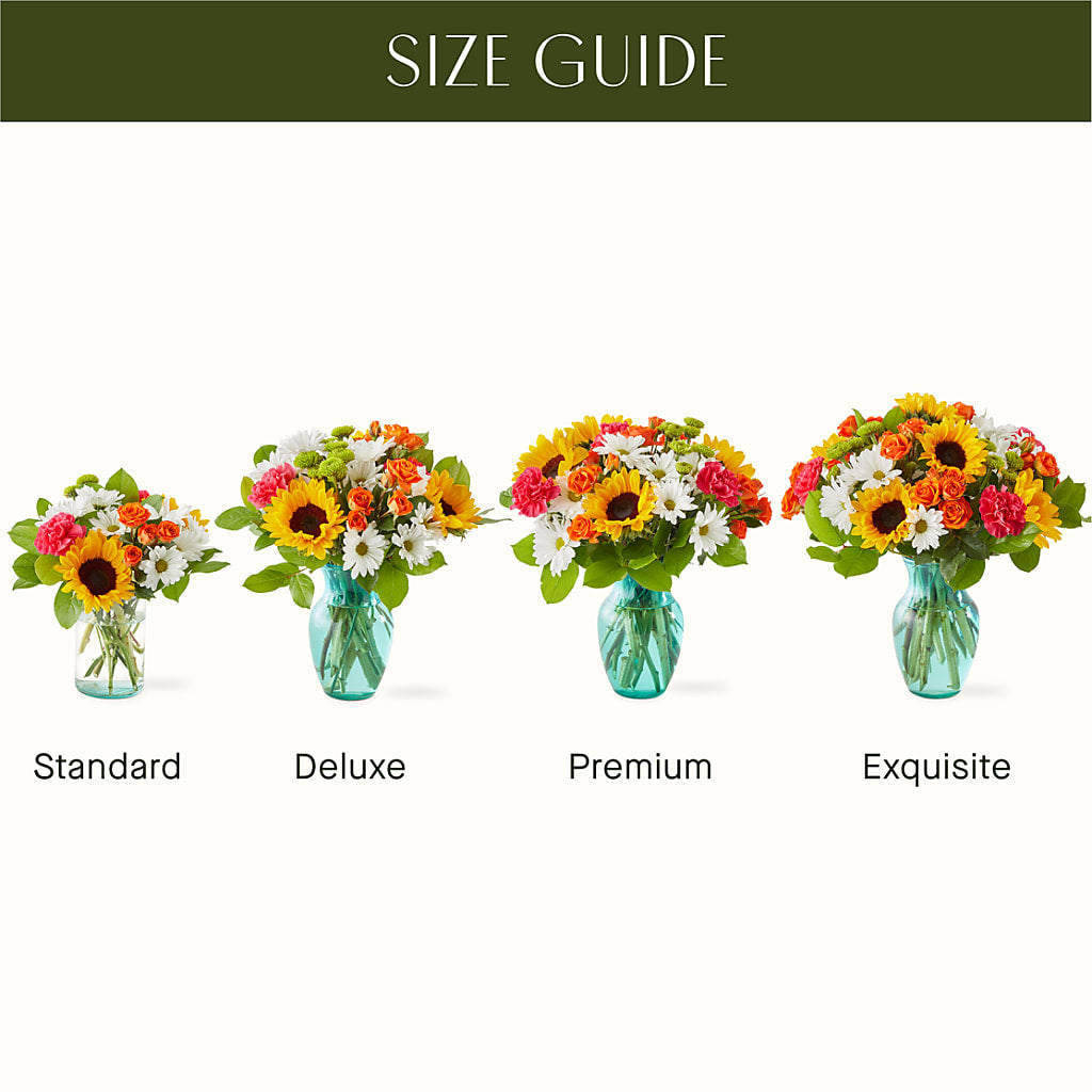 Sun-drenched Blooms Bouquet –  Haggen, Bellingham WA