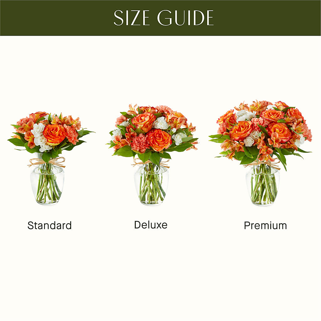 Apricot Glow Bouquet –  Haggen, Bellingham WA