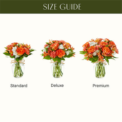 Apricot Glow Bouquet –  Haggen, Bellingham WA