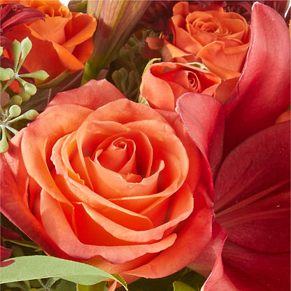 Crimson Leaves Bouquet –  Haggen, Bellingham WA