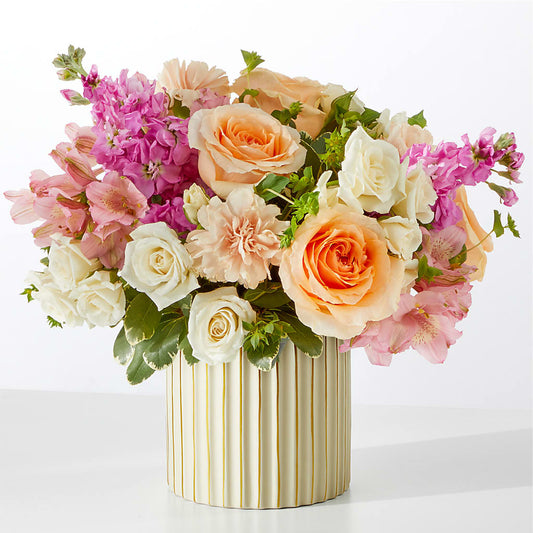 Paradise Bouquet with Ivory Vase –  Haggen, Bellingham WA