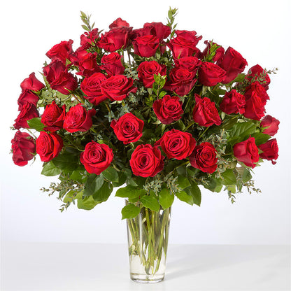 Forever Yours Fifty Stem Red Rose Bouquet –  Haggen, Bellingham WA